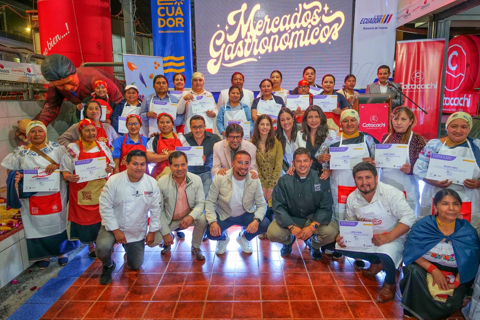 COTACACHI CELEBRA LA DISTINCIÓN DE SU MERCADO COMO REFERENTE GASTRONÓMICO DEL ECUADOR