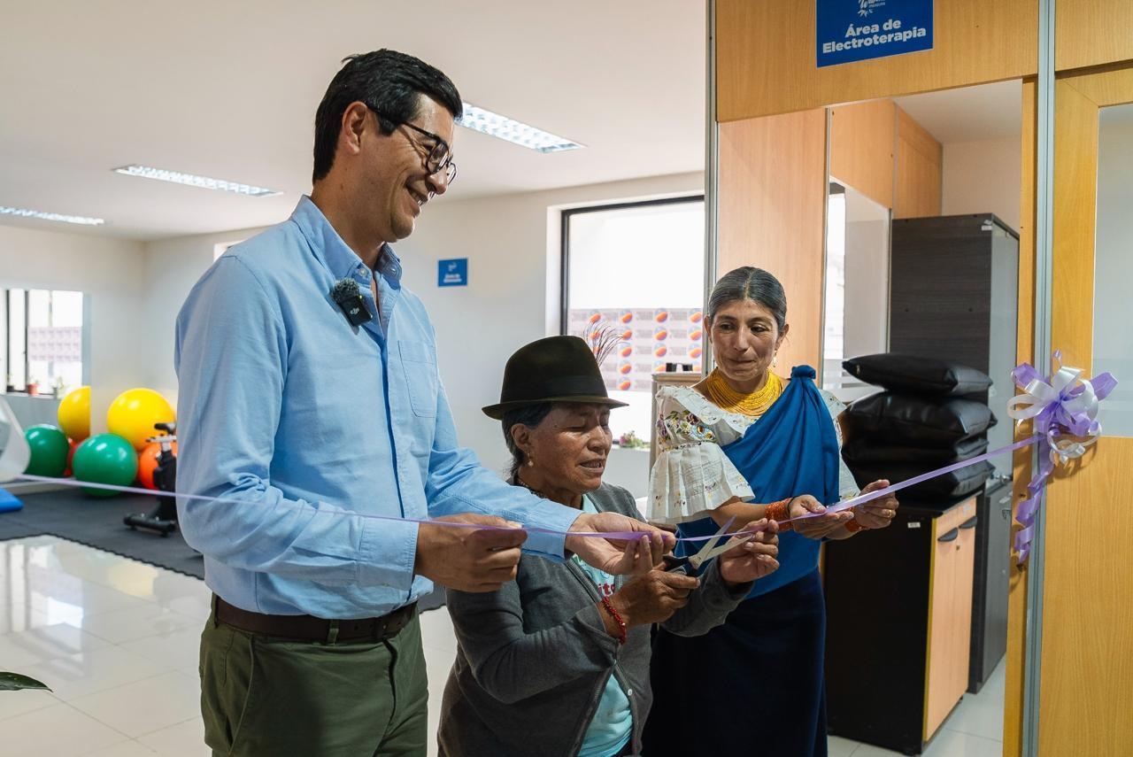 IMBABURA ESTRENA ÁREA DE FISIOTERAPIA PARA SANAR HUELLAS DE LA VIOLENCIA