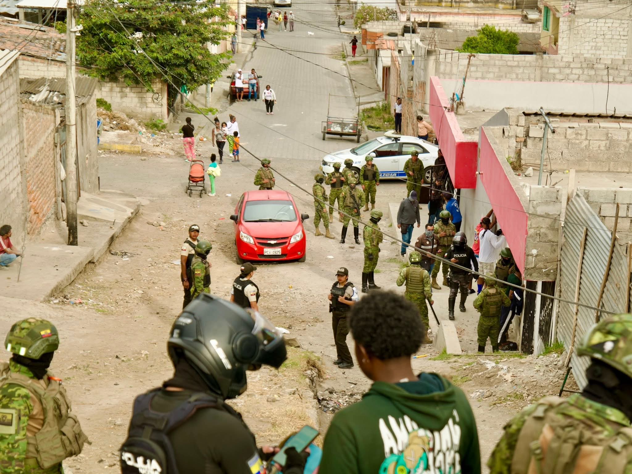 MÁS DE 80 EFECTIVOS DESPLEGADOS EN OPERATIVO INTERINSTITUCIONAL EN AZAYA