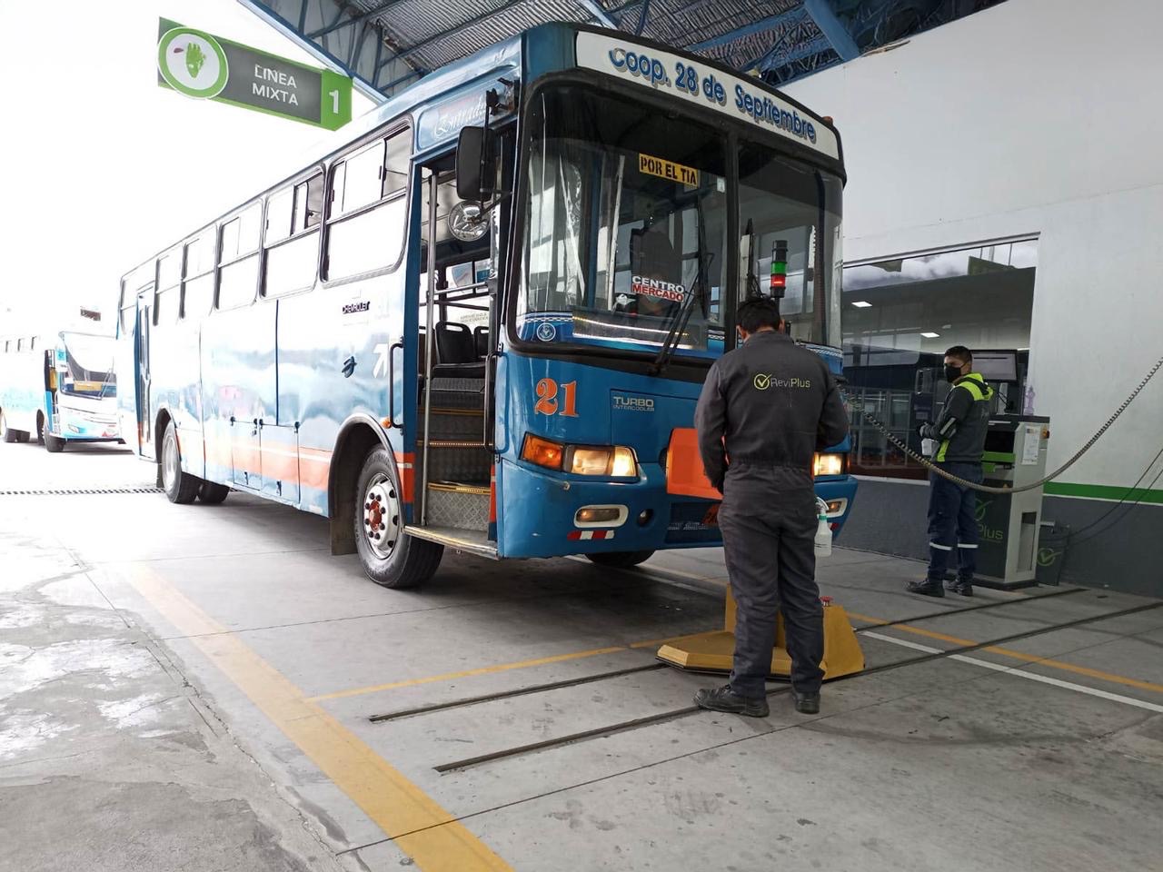 799 UNIDADES DEL TRANSPORTE PÚBLICO Y COMERCIAL CUMPLIERON REVISIÓN TÉCNICA EN EL NORTE DEL PAÍS
