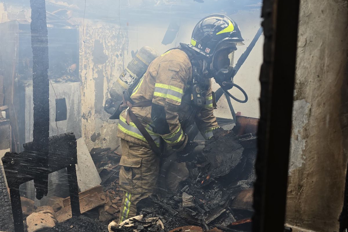 INCENDIO CONSUMIÓ VIVIENDA EN EL NOROCCIDENTE DE IBARRA