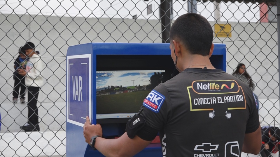 LIGA DE FÚTBOL BARRIAL DE IBARRA IMPLEMENTA SISTEMA DE VIDEO ARBITRAJE