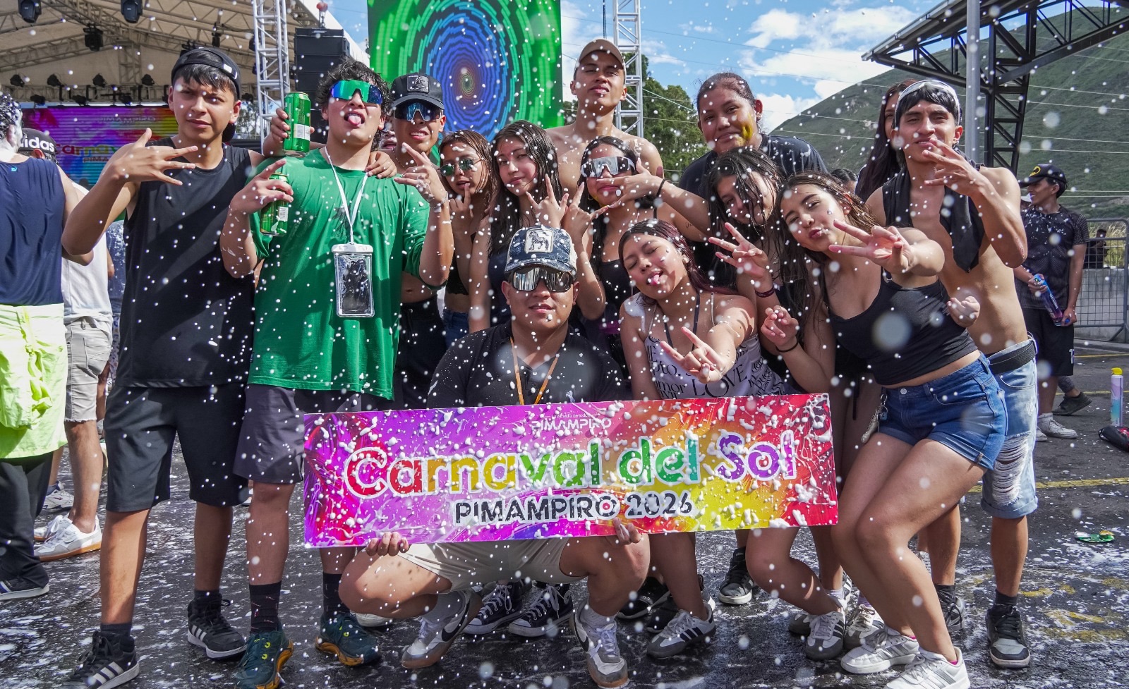 MÁS DE 10.000 PERSONAS VIBRARON CON PLASTIK FUNK Y MIGUEL MOLY EN EL CARNAVAL DEL SOL 2026
