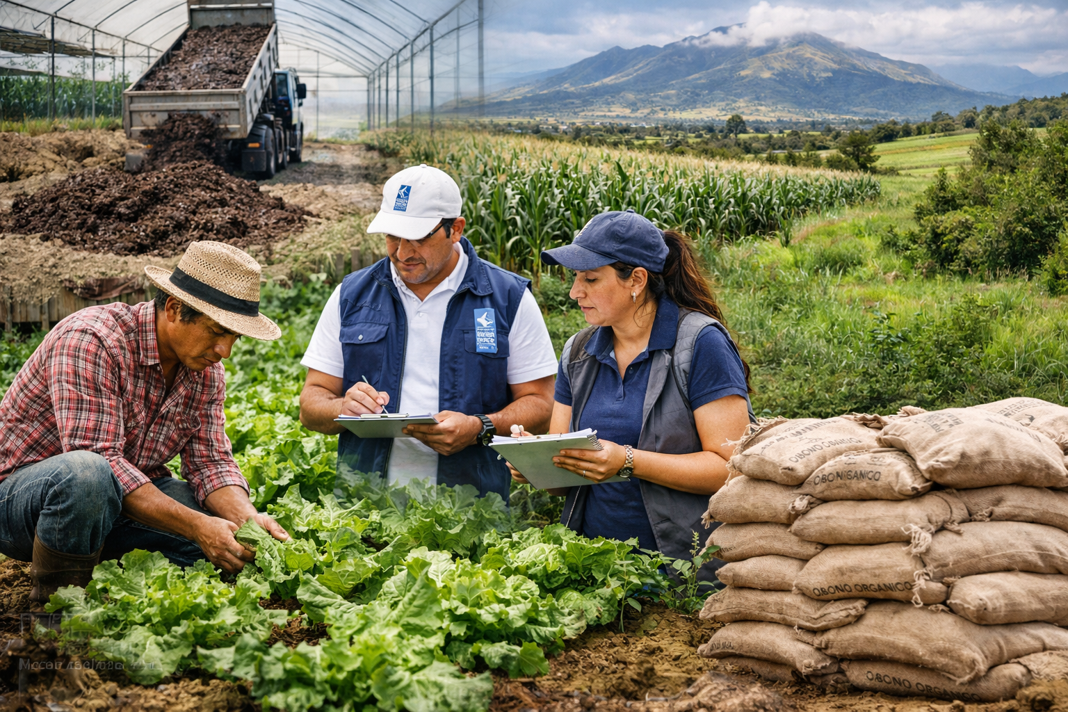 MODELO AGRÍCOLA DE IMBABURA CAPTA INTERÉS INTERNACIONAL POR REDUCCIÓN DE AGROQUÍMICOS